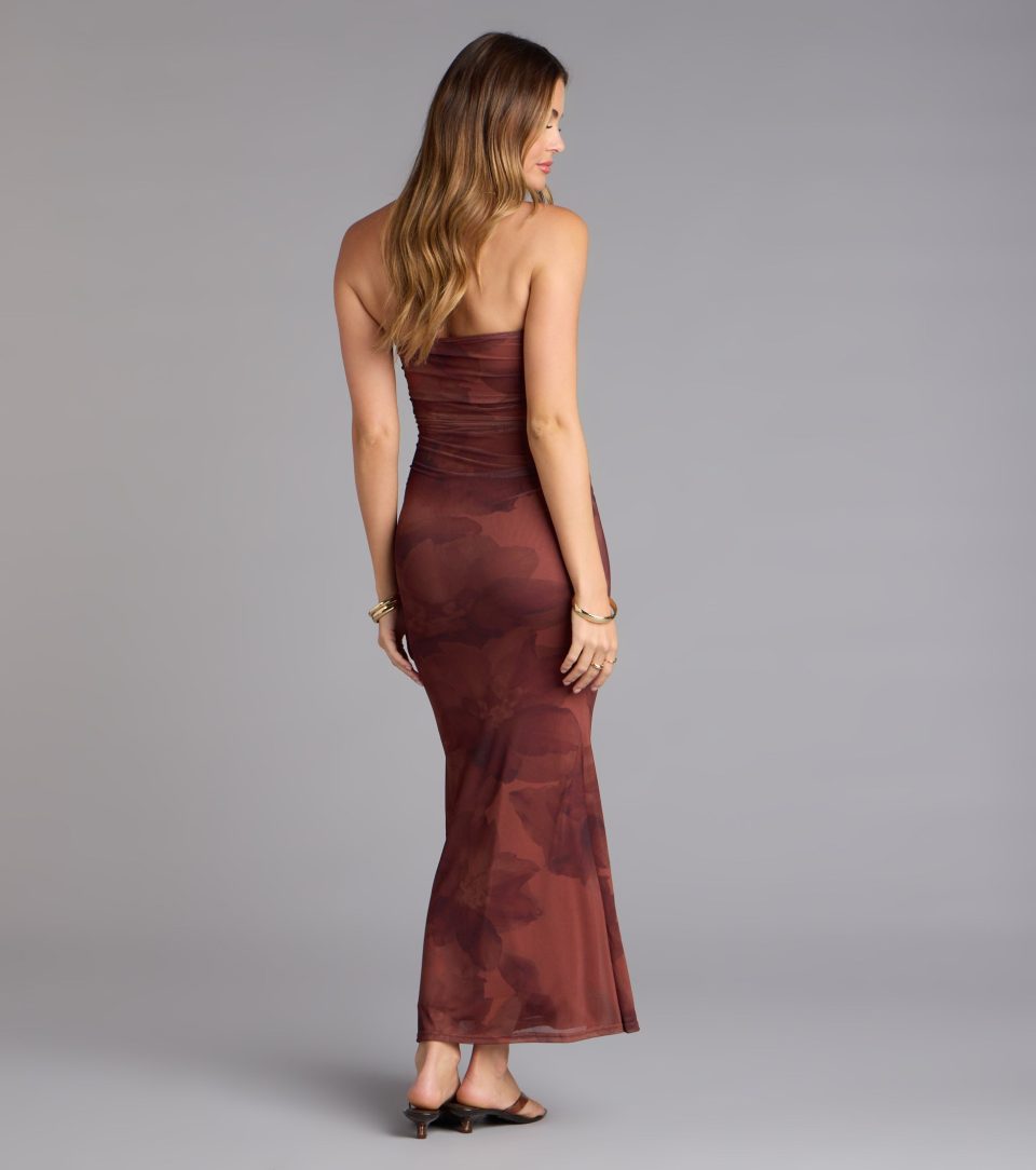 Garden Glam Floral Maxi Dress