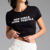 Hot Girls Drink Tequila Graphic Tee