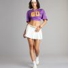Play to Win LSU® Tigers® Cropped Jersey Top