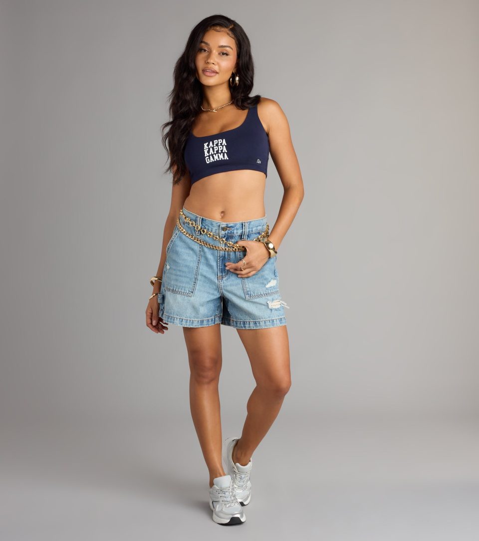 Greek Life It Girl Kappa Crop Tank