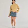 Stylishly Casual Mock Neck Knit Sweater