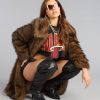 High Standards Long Faux Fur Coat