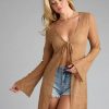 Beach Siren Energy Crochet Lace Duster