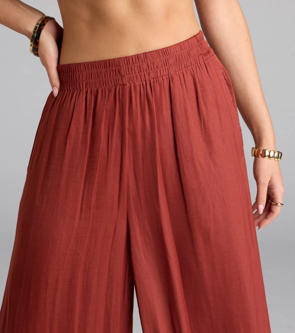Laidback Luxe Wide-Leg Palazzo Pants