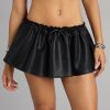 Edgy Flirt Bow Mini Skort