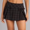 Sweet On Repeat Plaid Skort