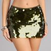 Glam-Girl Vibe Sequin Mini Skort