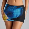 Bloom With A View Floral Mini Skirt