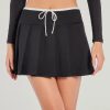 Flirty Sport High-Rise Pleated Mini Skort