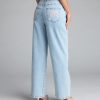 Too Cute to Handle Straight Leg Bow Denim Jeans