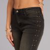 Too Cool Studded Denim Jeans