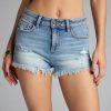 Sun’s Out, Shorts On High-Rise Denim Shorts