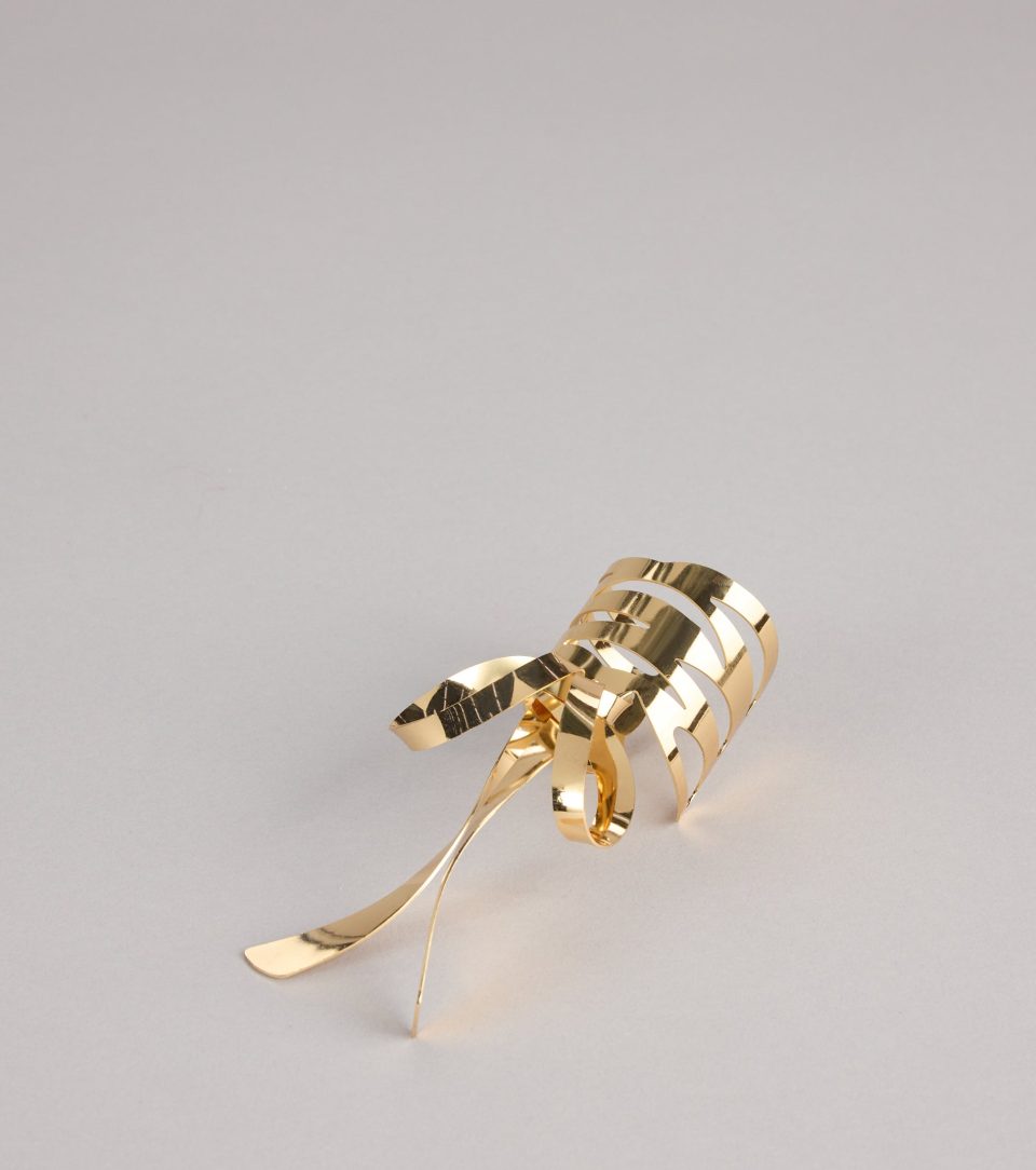 Golden Hour Knot Hair Pin