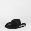 Western Blooms Embroidered Rose Cowboy Hat