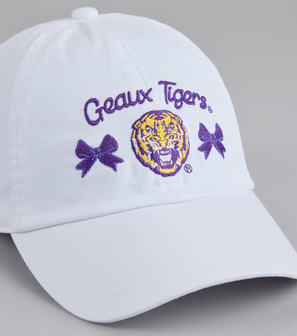 Tiger, Bows, And Touchdowns LSU® Baseball Cap