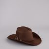 Glam Western Vibe Rhinestone Buckle Strap Cowboy Hat