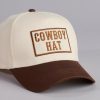 Cowboy Hat Two-Tone Baseball Cap