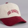 LA Vibes Corduroy Baseball Cap