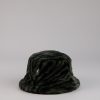 Kangol Zebra Print Faux Fur Bucket Hat