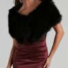 Ms. Diva Faux Fur Shawl