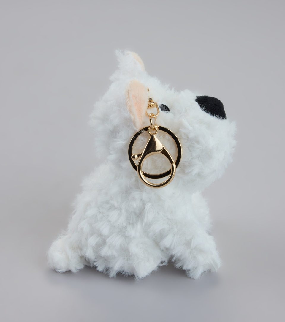 Cuddle Club Dog Keychain