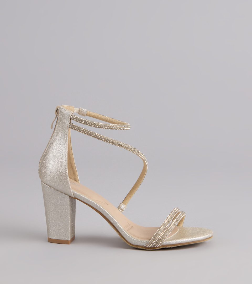 Starlight Steps Strappy Block Heels