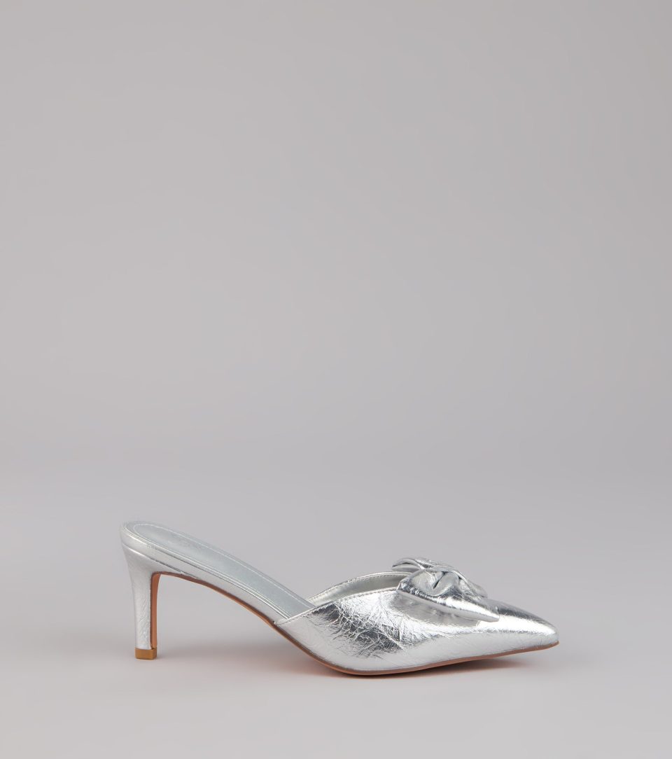 Party Edit Bow Mules