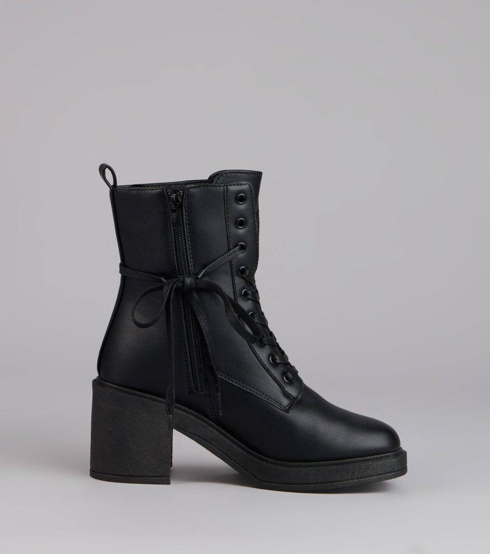 City Chill Platform Combat Boots